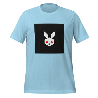 Image of the rabbit Icon T-Shirt (unisex) Ocean Blue / M.