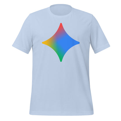 Image of the Rainbow Spark T-Shirt (unisex) Baby Blue / M.