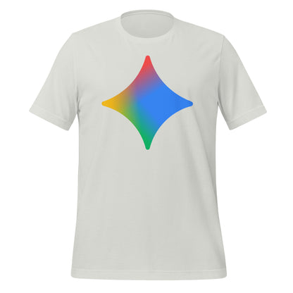 Image of the Rainbow Spark T-Shirt (unisex) Silver / M.