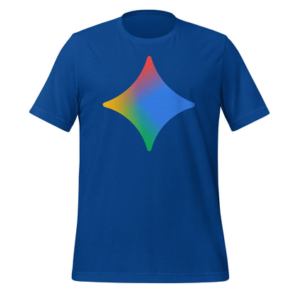 Image of the Rainbow Spark T-Shirt (unisex) True Royal / M.
