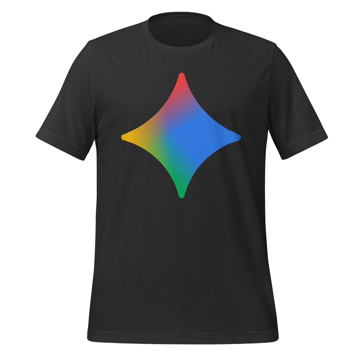 Image of the Rainbow Spark T-Shirt (unisex) Dark Grey / M.