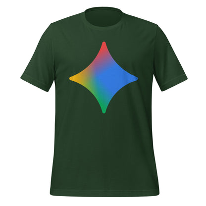 Image of the Rainbow Spark T-Shirt (unisex) Forest / M.