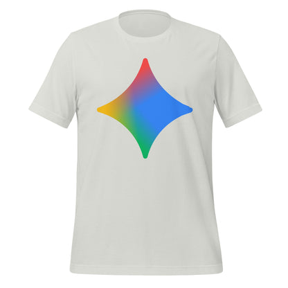 Image of the Rainbow Spark T-Shirt (unisex) Silver / M.