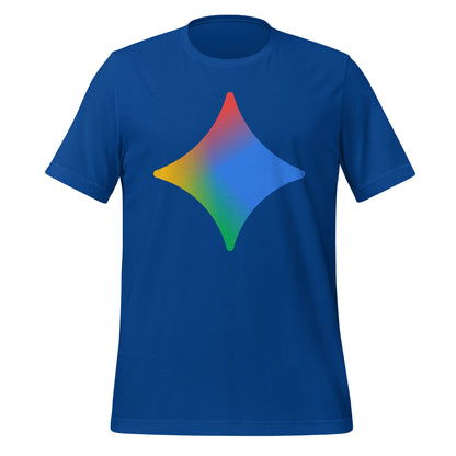 Image of the Rainbow Spark T-Shirt (unisex) True Royal / M.