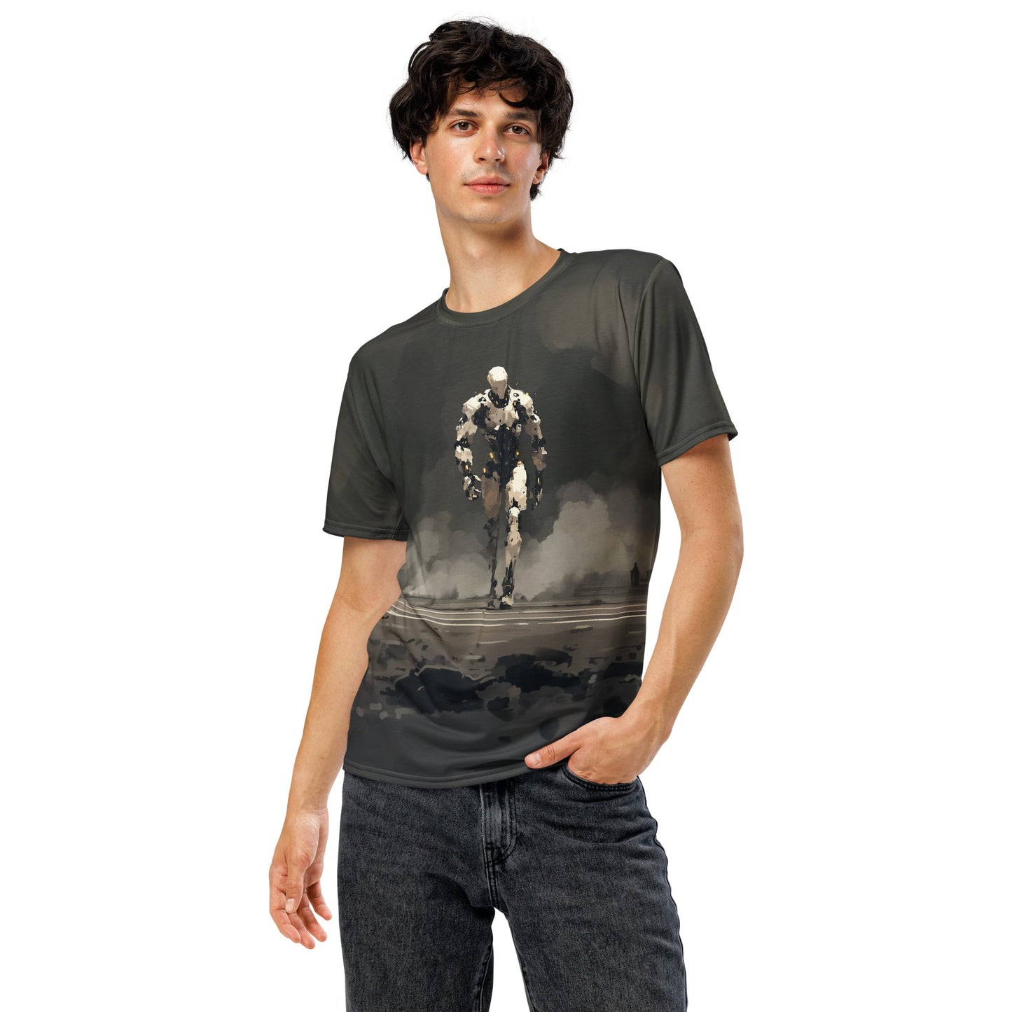 Image of the Robot Approaching T-Shirt (men).