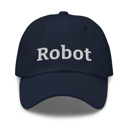 Image of the Robot Cap Navy.