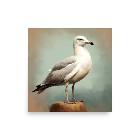 Seagull Poster - AI Store