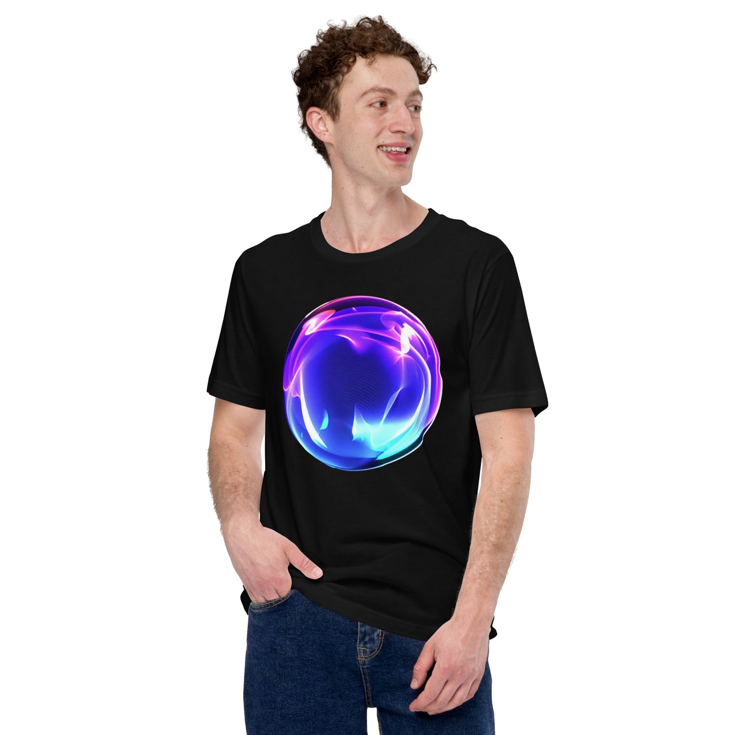 Image of the AI Assistant Artwork T-Shirt (unisex).