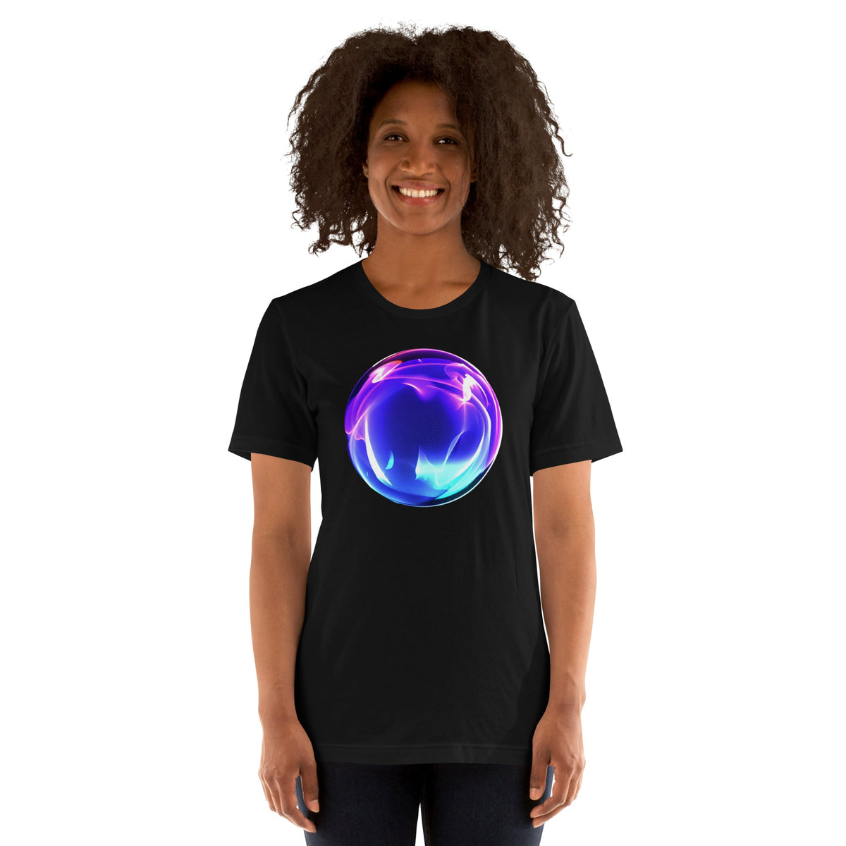Image of the AI Assistant Artwork T-Shirt (unisex).