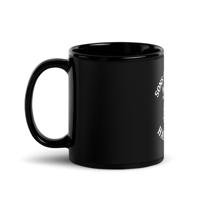 Image of the Black SONS OF DEEPSEEK Mug.