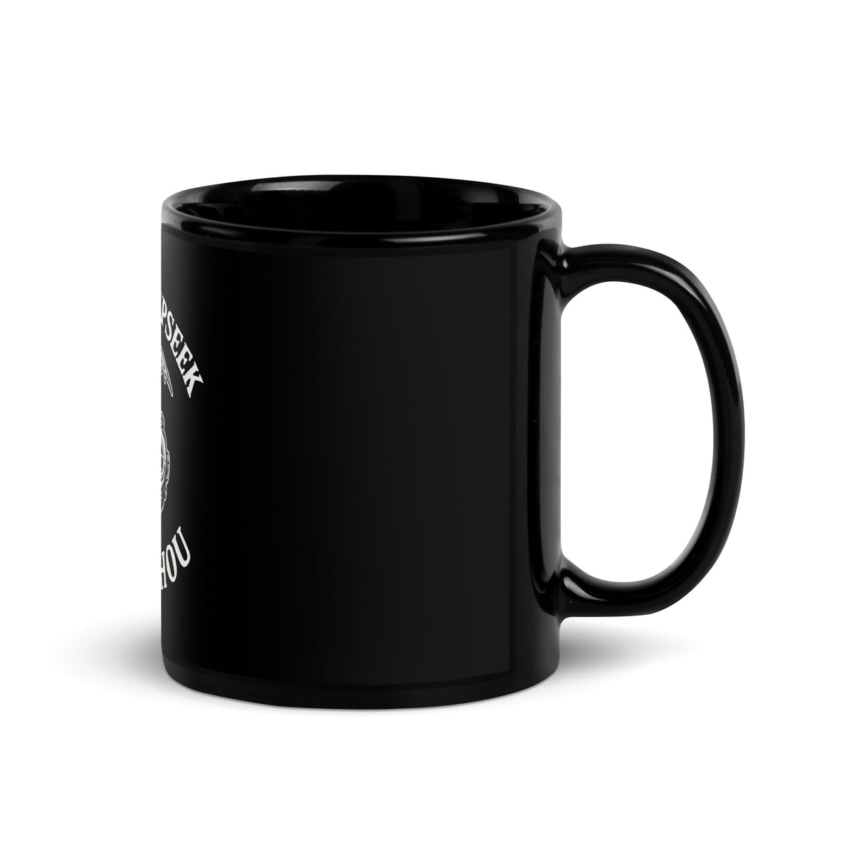 Image of the Black SONS OF DEEPSEEK Mug.