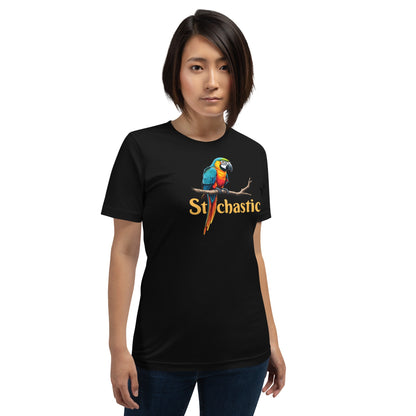 Image of the Stochastic Parrot T-Shirt (unisex).