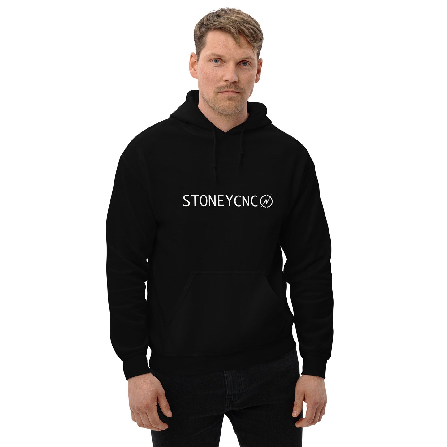 Image of the Stoney CNC Logo Hoodie (unisex).