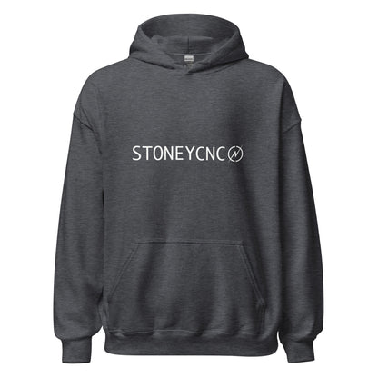 Image of the Stoney CNC Logo Hoodie (unisex) Dark Heather / M.