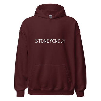 Image of the Stoney CNC Logo Hoodie (unisex) Maroon / M.