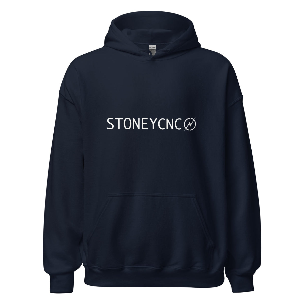 Image of the Stoney CNC Logo Hoodie (unisex) Navy / M.
