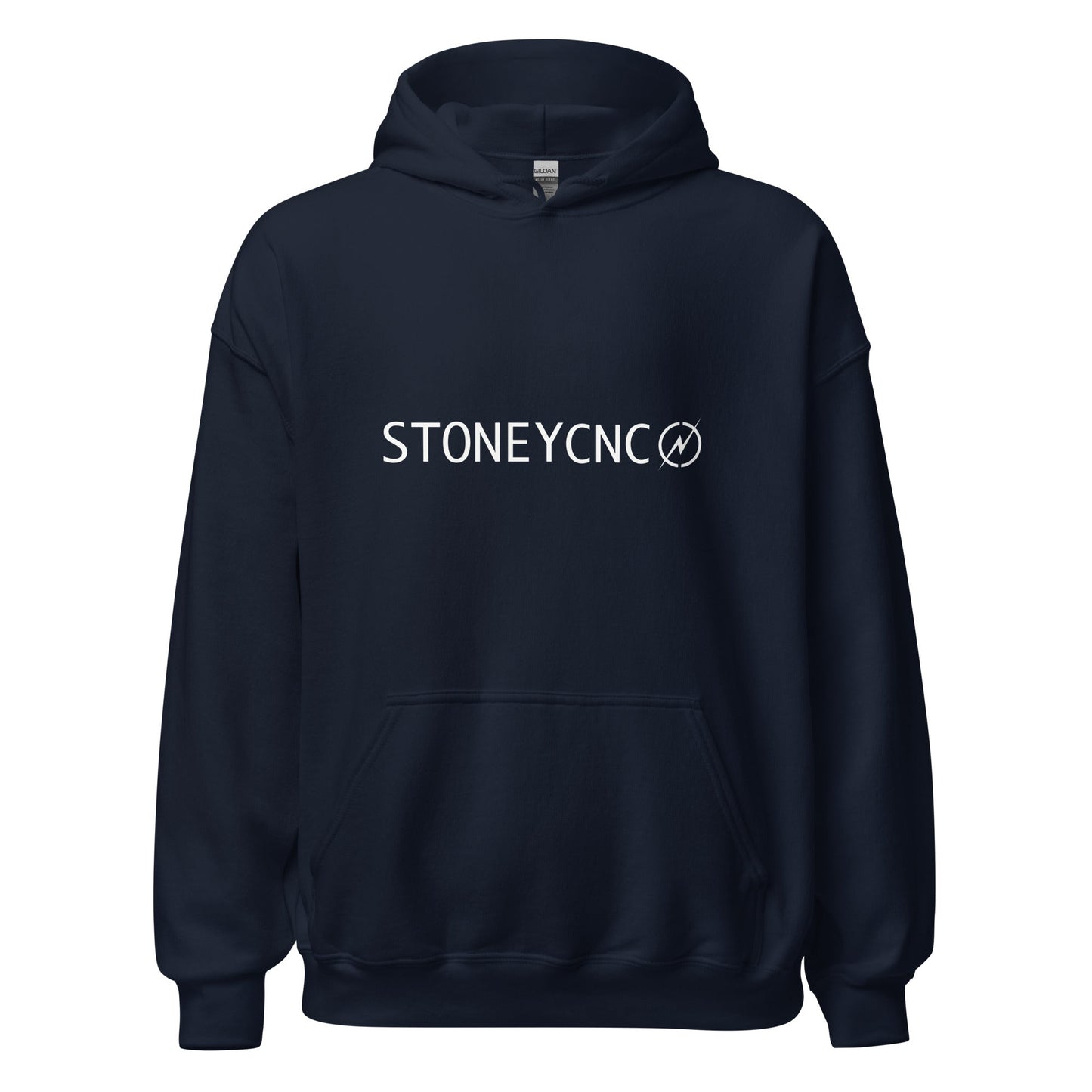 Image of the Stoney CNC Logo Hoodie (unisex) Navy / M.