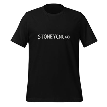 Product mockup photo of the Stoney CNC Logo T Shirt (unisex) Black / M.