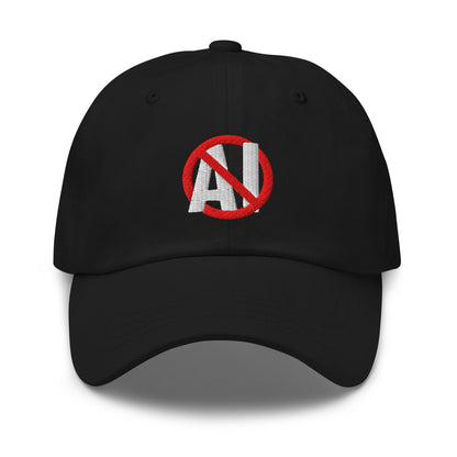 Image of the Stop AI Cap Black.
