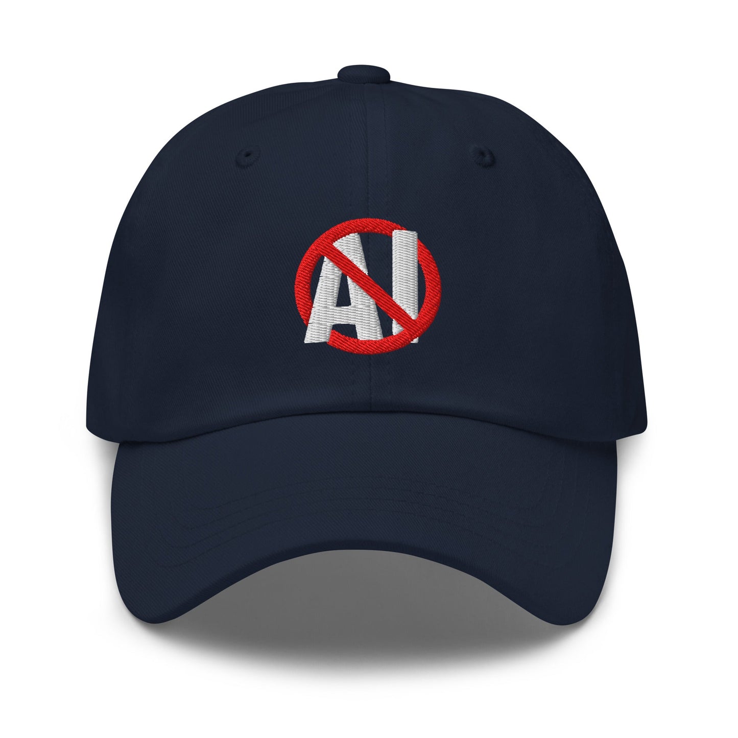 Image of the Stop AI Cap Navy.