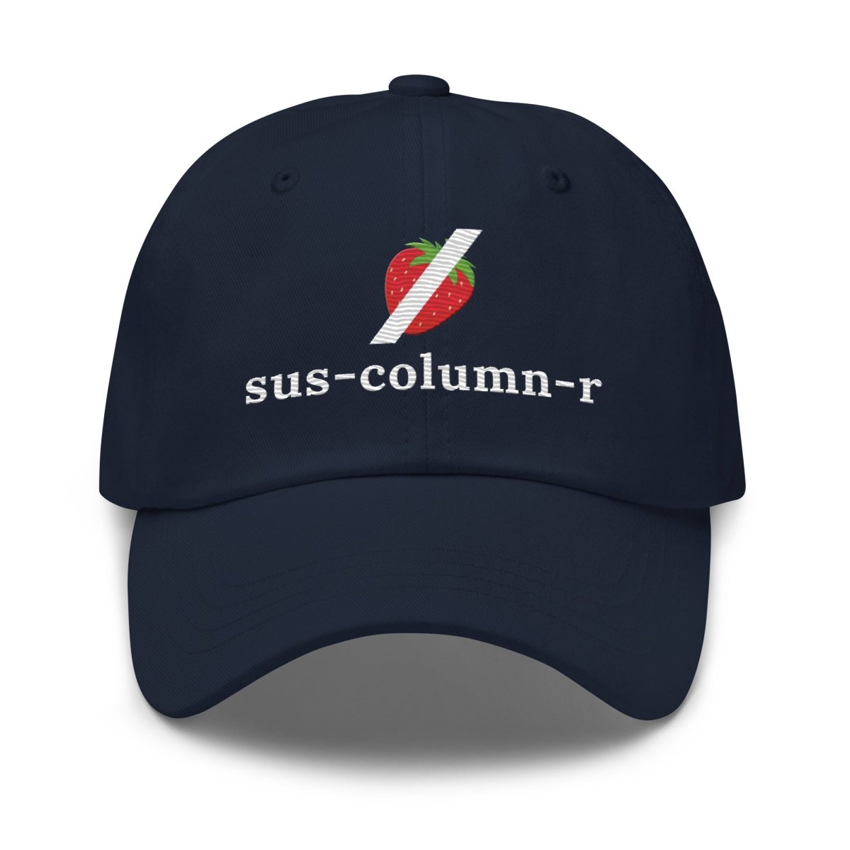 Image of the sus-column-r Grok NOT Strawberry Cap Navy.