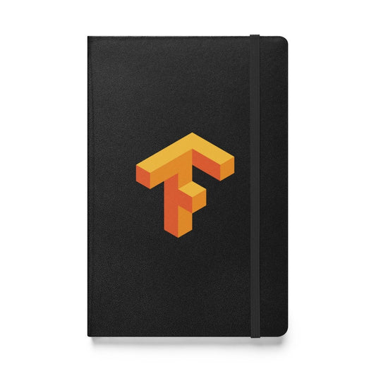 TensorFlow 1 Icon Hardcover Bound Notebook - AI Store