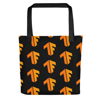 Image of the TensorFlow 2 Icons Tote Bag.