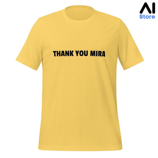 THANK YOU MIRA T-Shirt (unisex) - AI Store