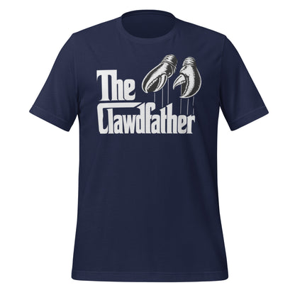 Image of the The Clawdfather Claws T-Shirt (unisex) Navy / XS.