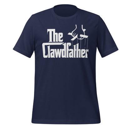 Image of the The Clawdfather T-Shirt (unisex) Navy / XS.