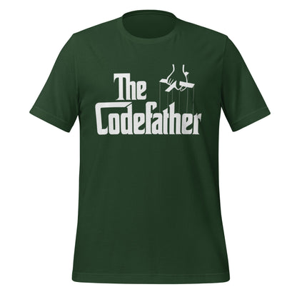 Mockup image of the The Codefather T-Shirt (unisex) Forest / M.