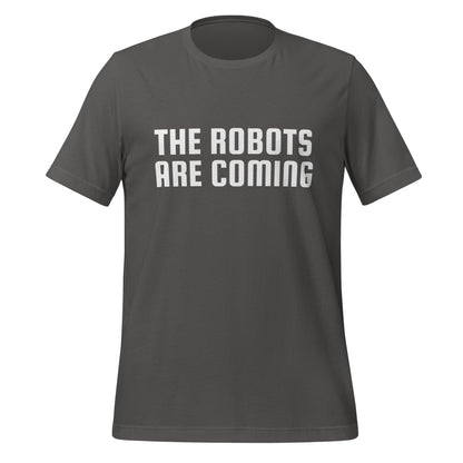 Image of the The Robots Are Coming T-Shirt 2 (unisex) Asphalt / M.
