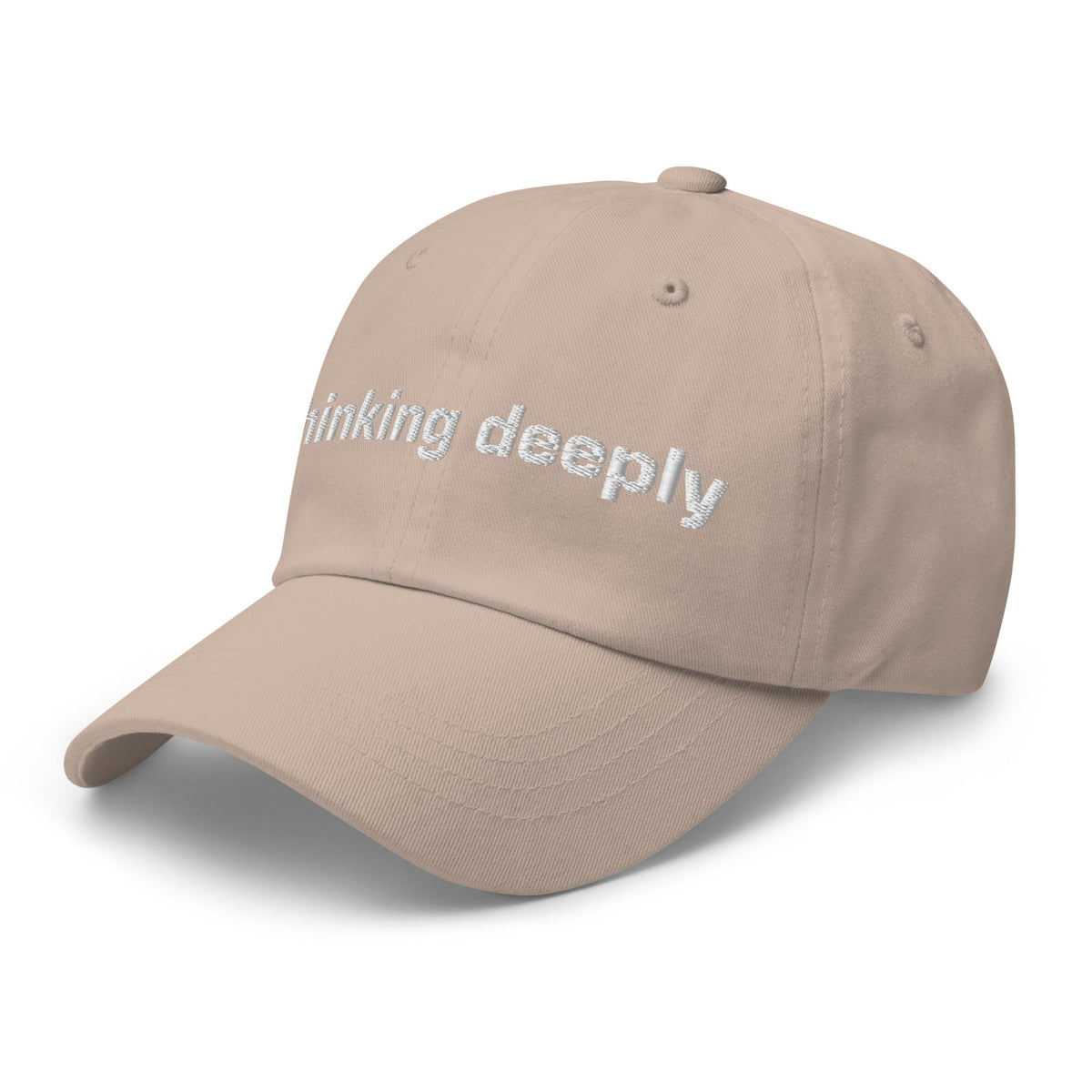 Image of the Thinking Deeply Cap.