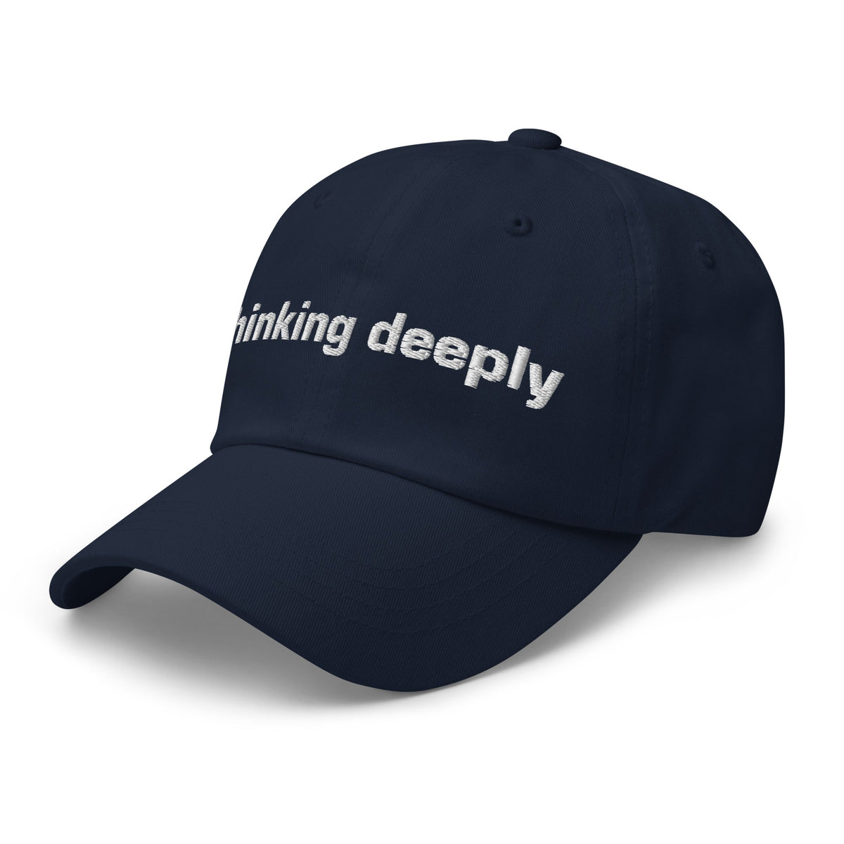 Image of the Thinking Deeply Cap.