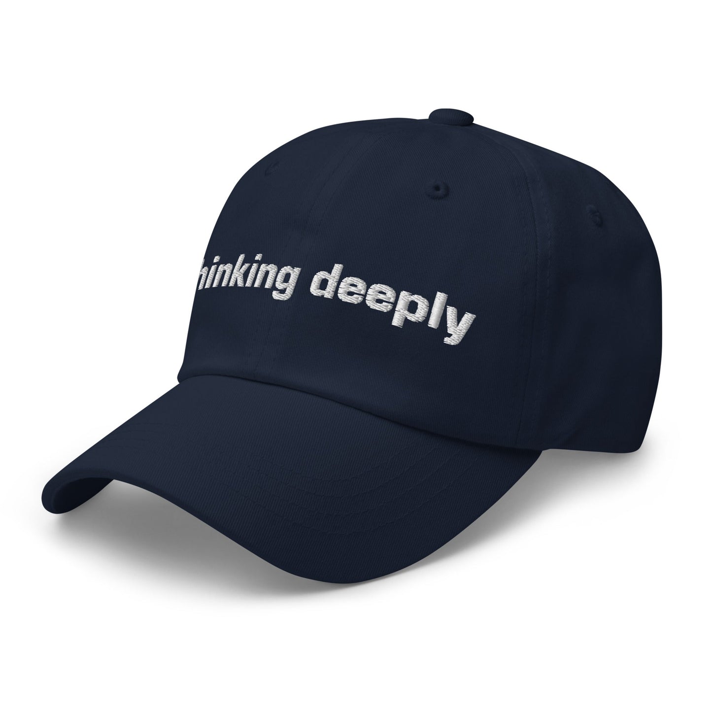 Image of the Thinking Deeply Cap.