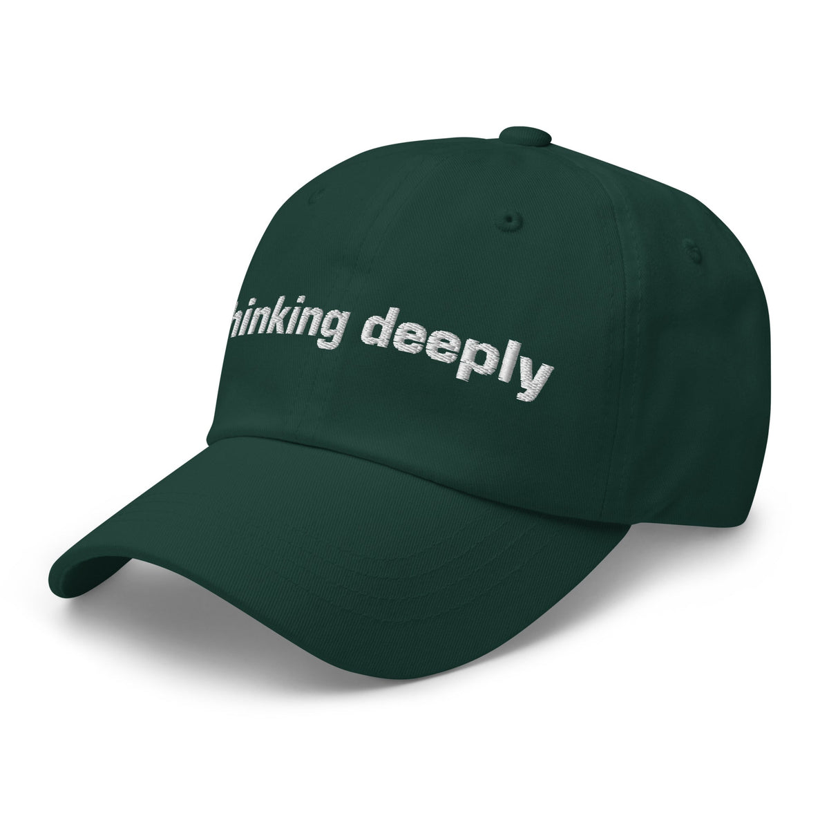 Image of the Thinking Deeply Cap.
