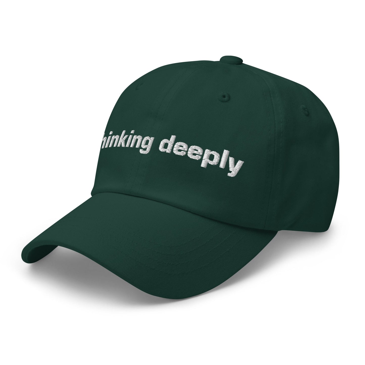 Image of the Thinking Deeply Cap.