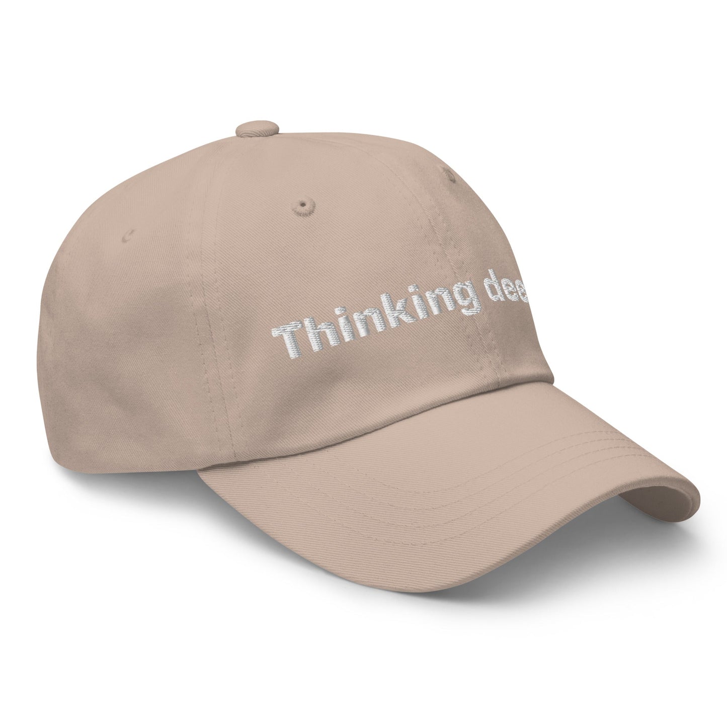 Image of the Thinking Deeply Cap.