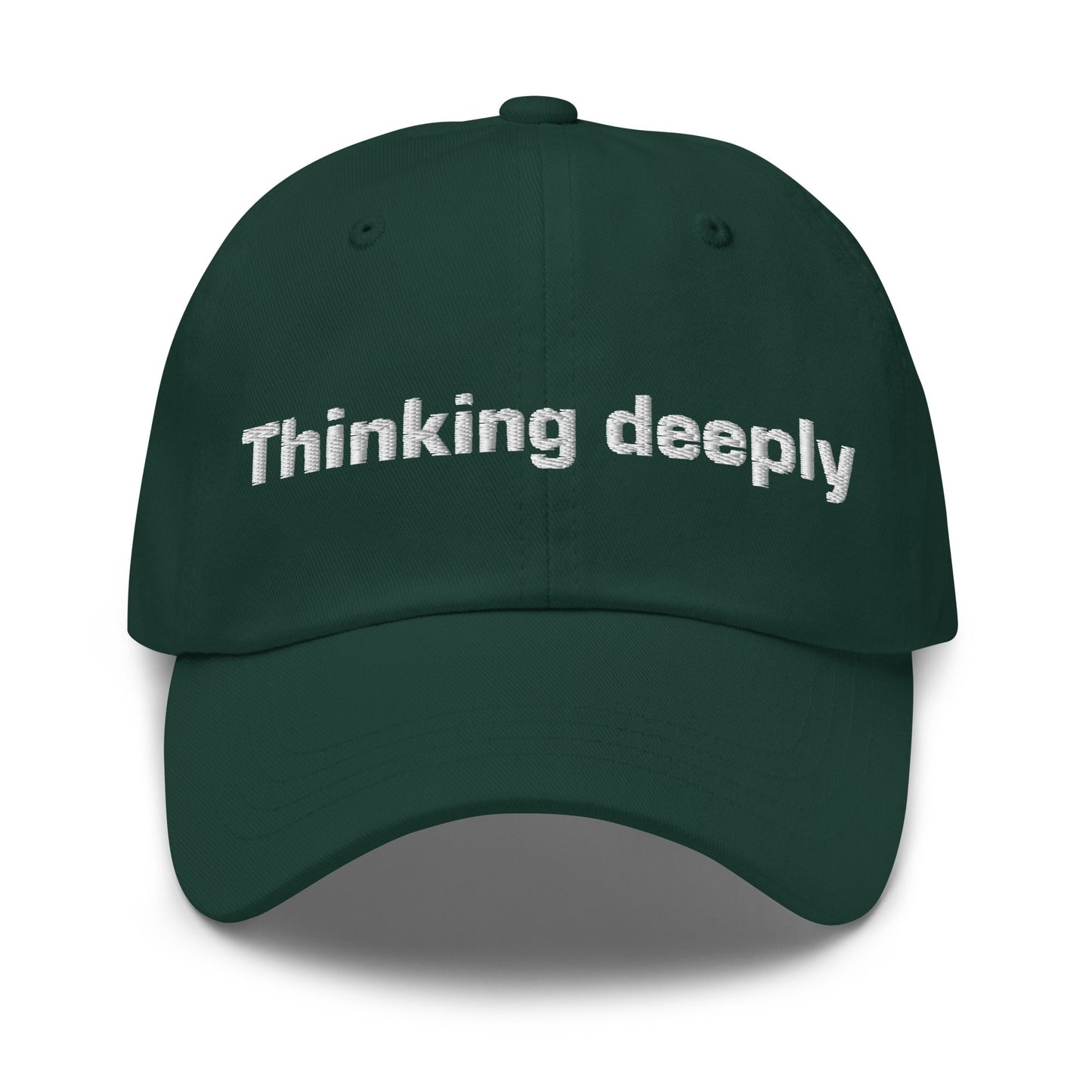 Image of the Thinking Deeply Cap Spruce.