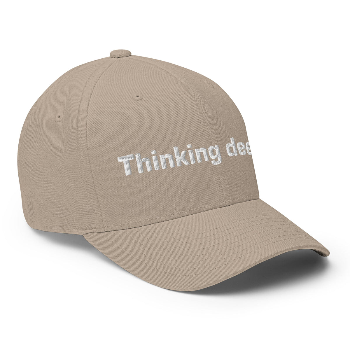 Image of the Thinking Deeply Closed-Back Baseball Cap.