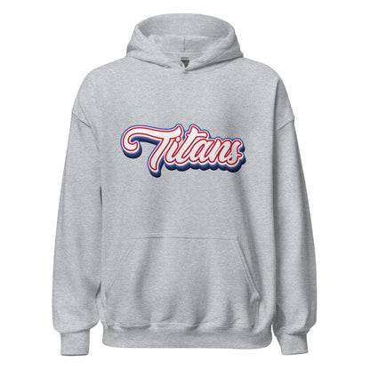 Product mockup photo of the Titans Architecture Team Hoodie (unisex) Sport Grey / M.