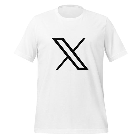 Twitter X Black Logo T-Shirt (unisex) - AI Store