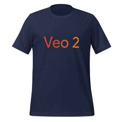 Product mockup photo of the Veo 2 T Shirt (unisex) Navy / M.