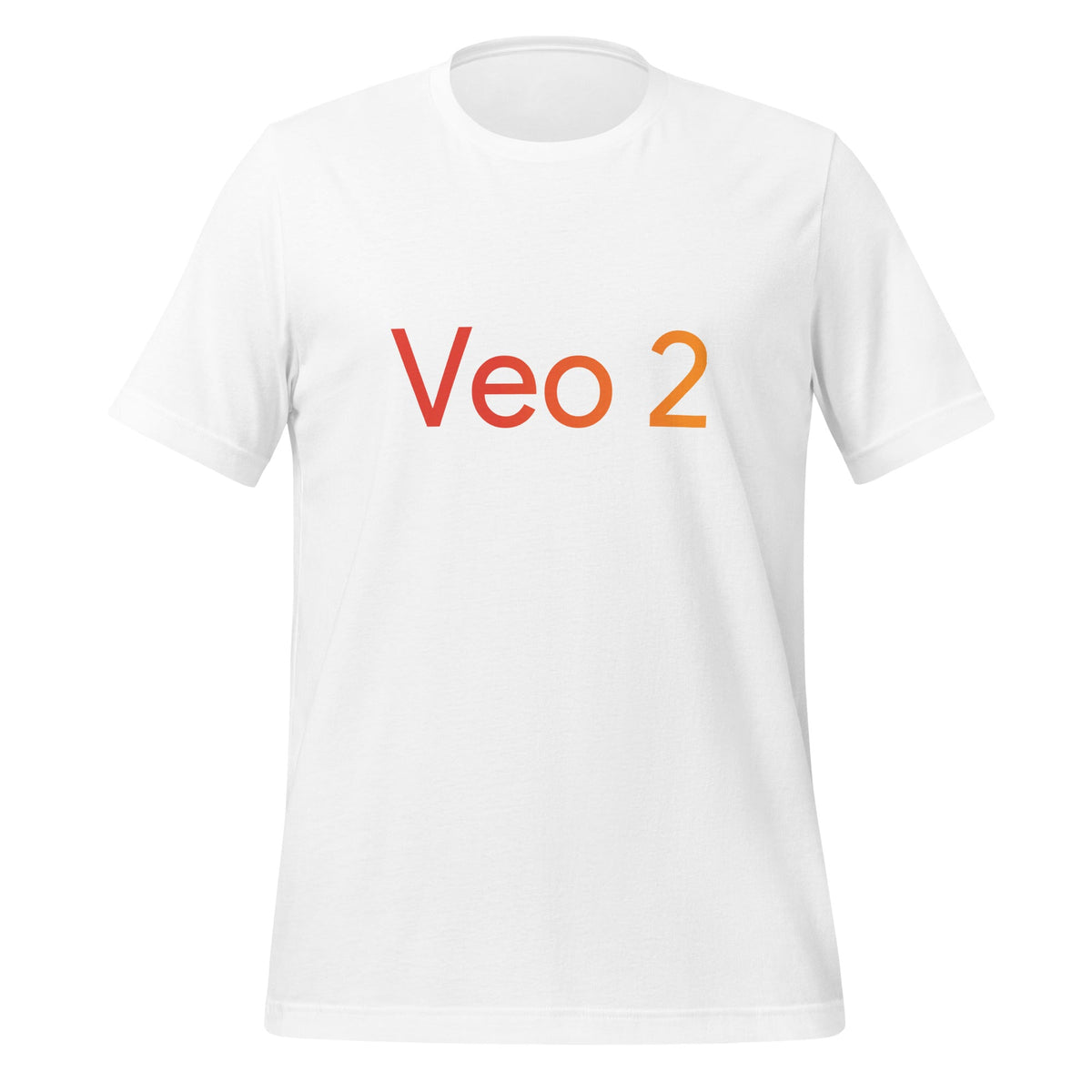 Product mockup photo of the Veo 2 T Shirt (unisex) White / M.