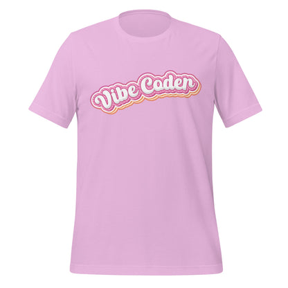 Image of the Vibe Coder Candy T-Shirt (unisex) Lilac / S.