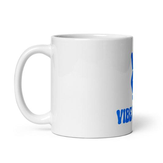 Image of the VIBE CODING White Glossy Mug.