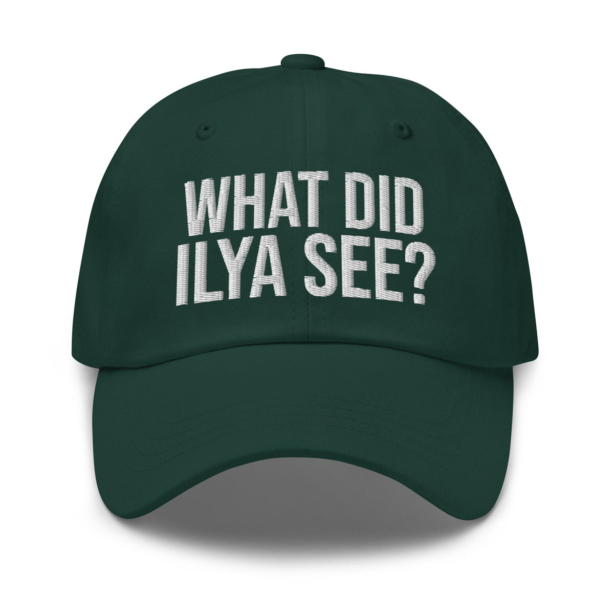 Image of the WHAT DID ILYA SEE? Cap 4 Spruce.