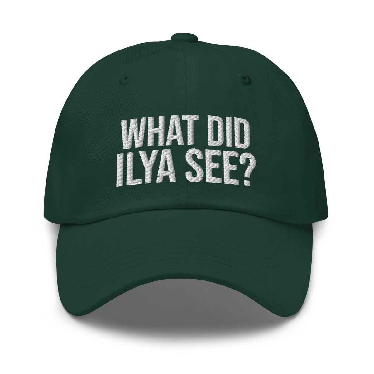 Image of the WHAT DID ILYA SEE? Cap 4 Spruce.