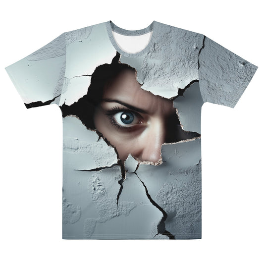 Image of the Woman Spying on You T-Shirt 3 (men) M.