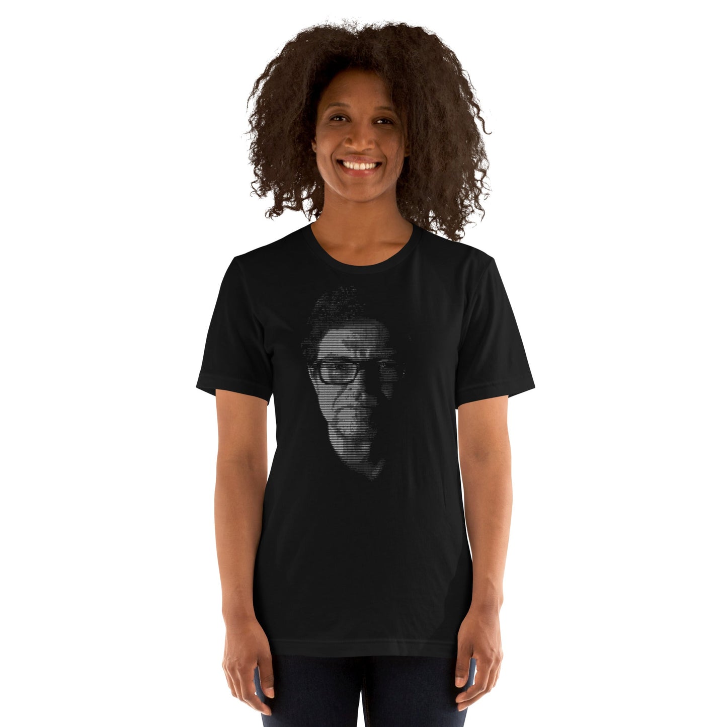 Image of the Yann LeCun ASCII ART T-Shirt (unisex).